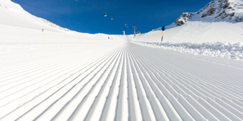 piste de ski de la station Méribel